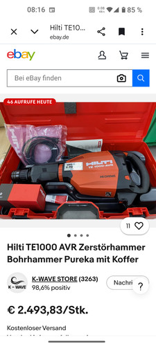Hilti bohrhammer - hilti,