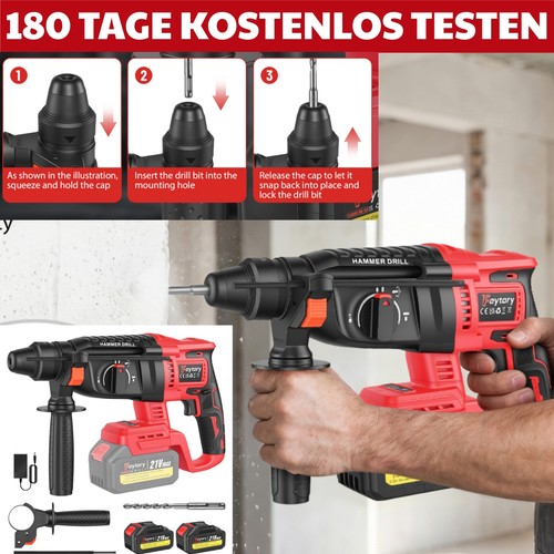 Akku bohrhammer stück - akku,